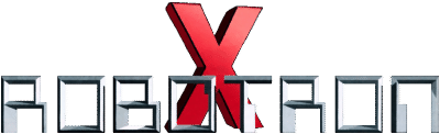 Robotron X logo for Playstation